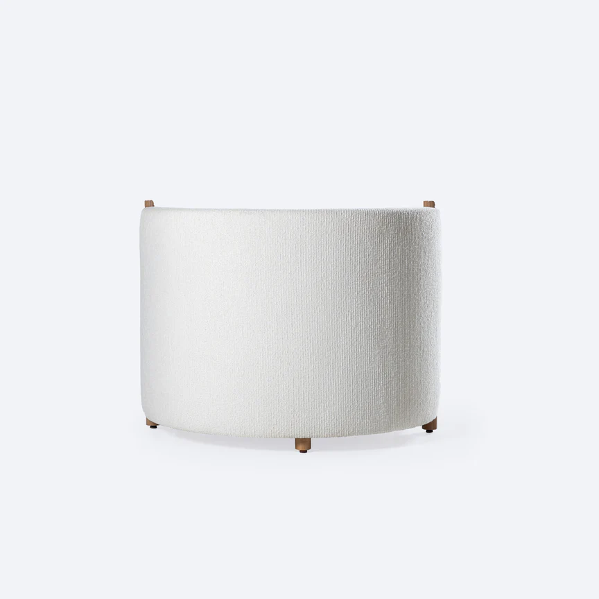 Matchstick Upholstered Chair with Acrylic Inlay 3