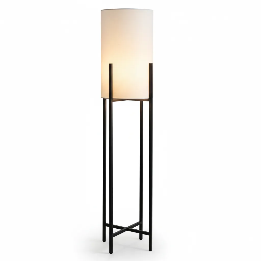Floor Lamp - White & Black YLS.YL579-3B 0
