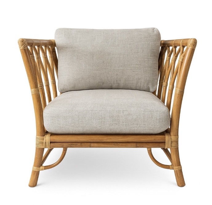 Devina Bamboo Armchair 0