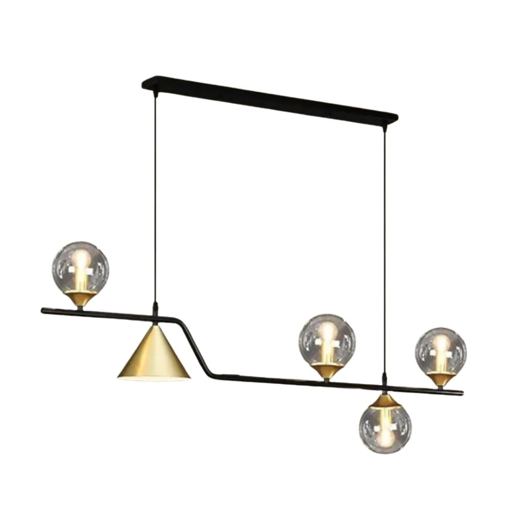 Ceiling Lamp Black And Gold - YL759 0