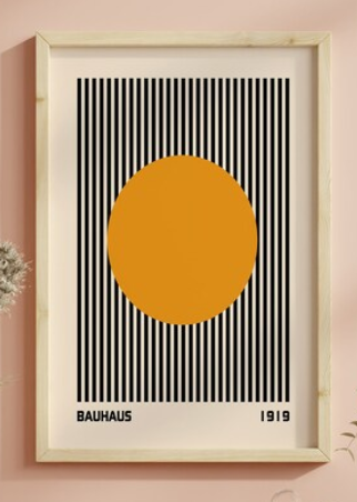 Bauhaus Geometric Print 0