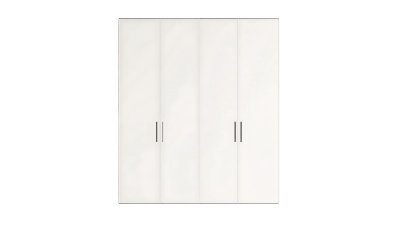 Aeris Minimal Hinged Wardrobe