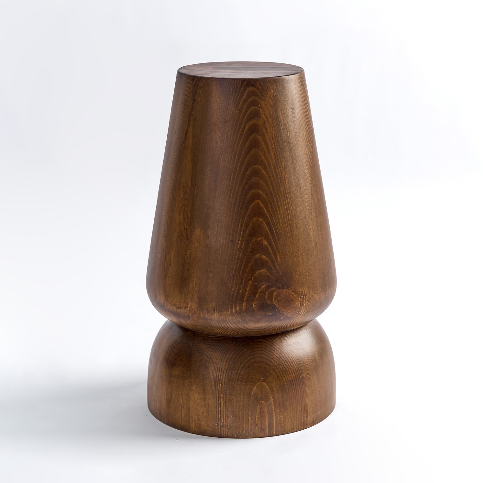 Long Hammer - Wooden Side Table - Beech Pine Wood 0