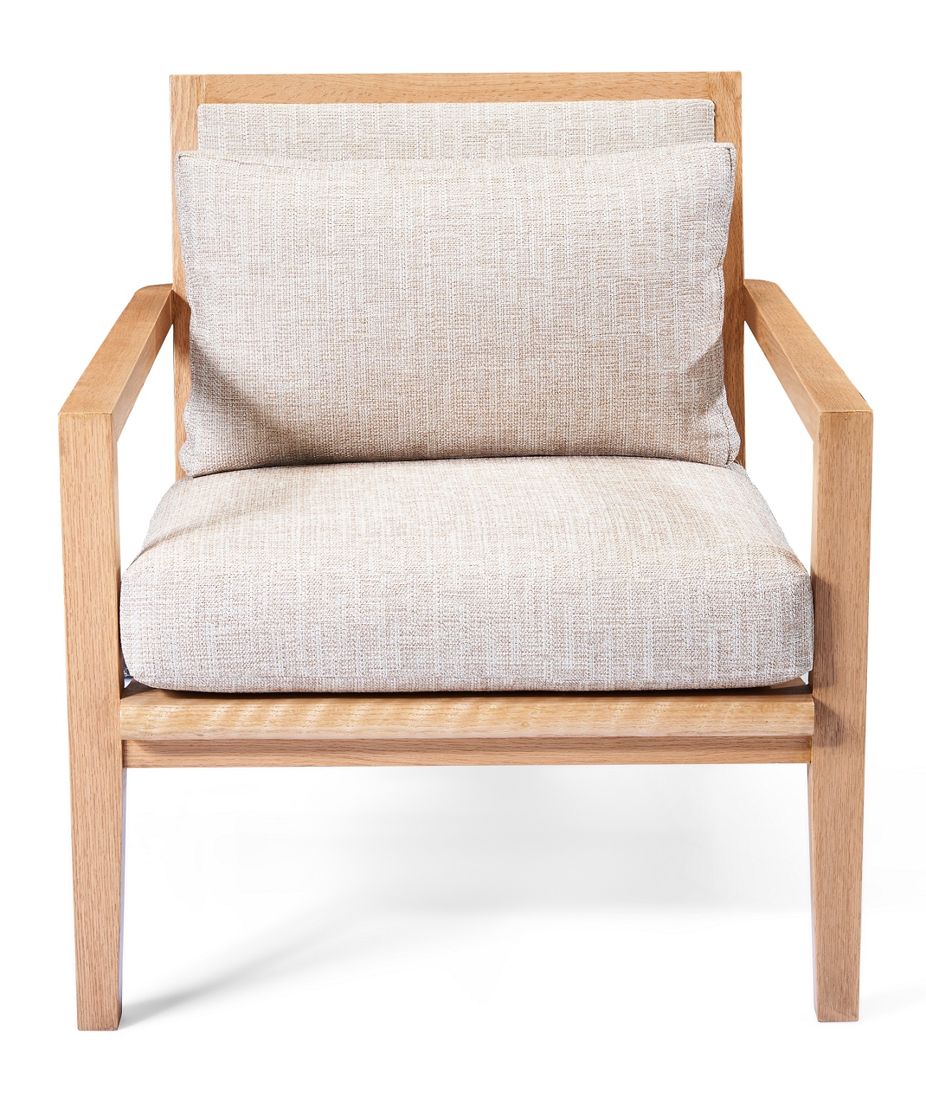 Armchair with Wooden Frame 1