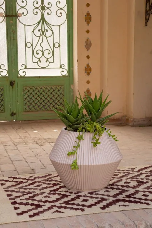 Fiber Plant Pot 1