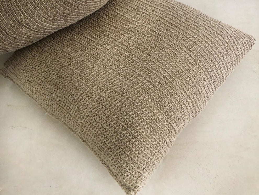 Savanna Jute Floor Pillow 1