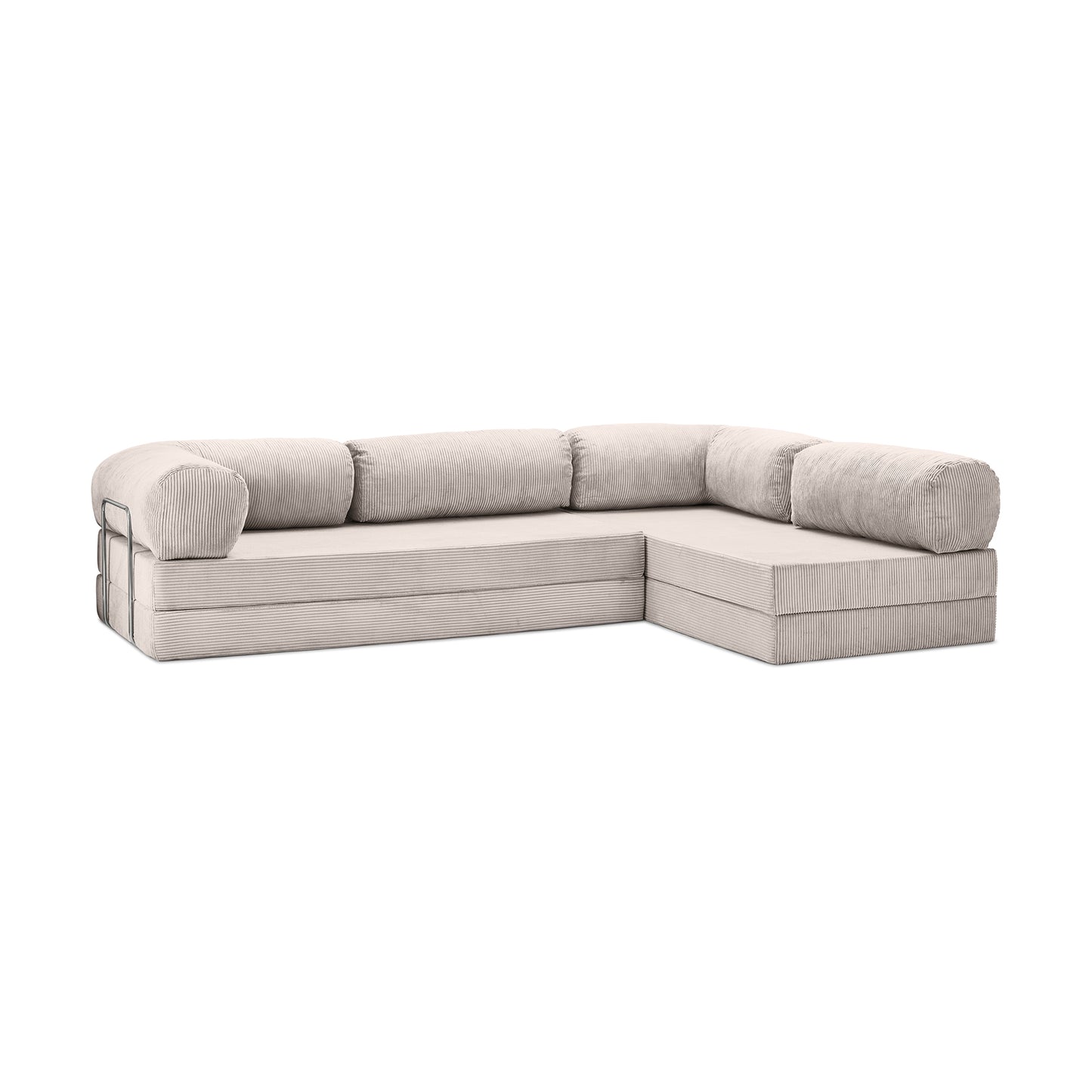 Teddy Sofa Open End L-Shape - Off white 2