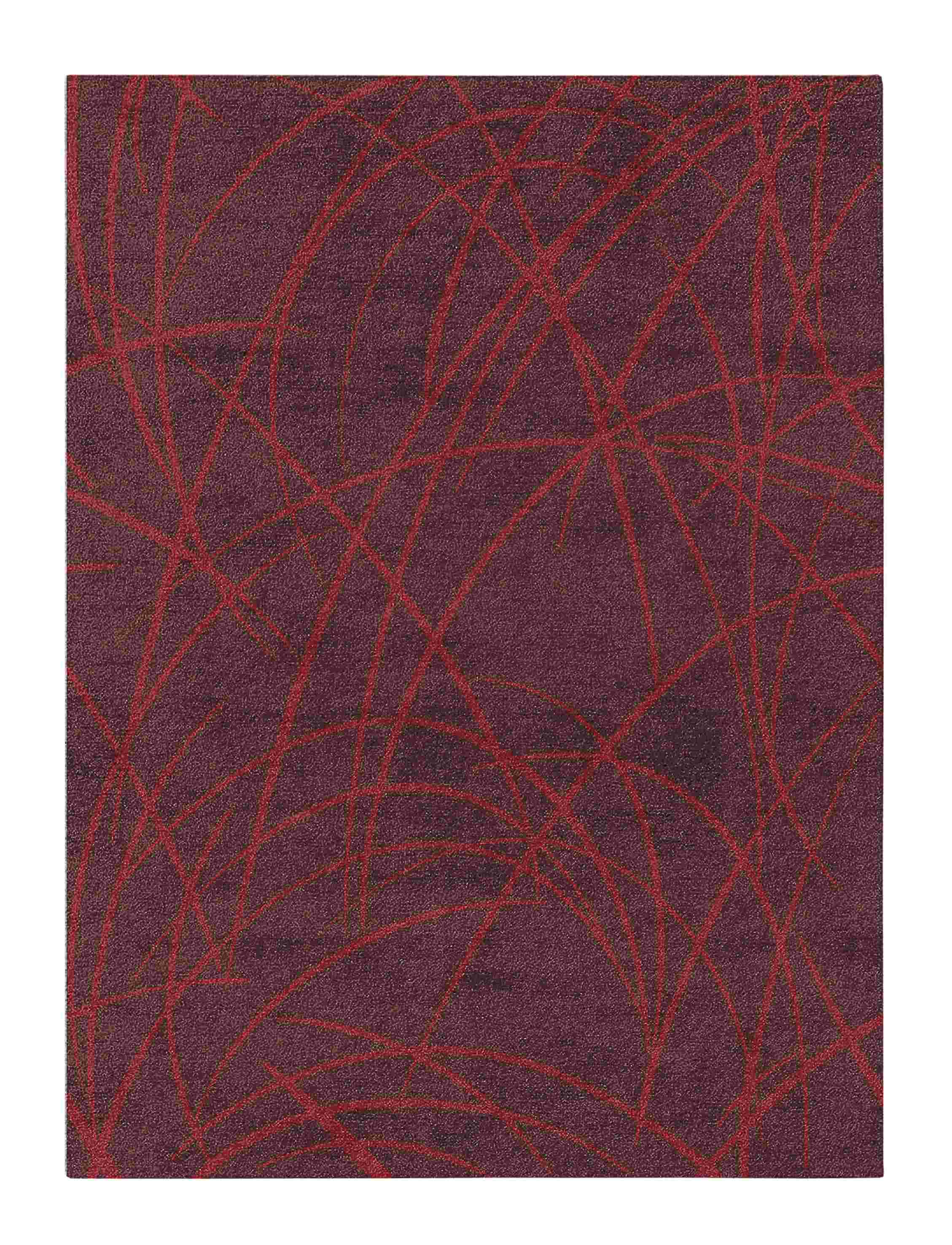 Fractal Rug - Wool and Viscose with a Natural Design 4
