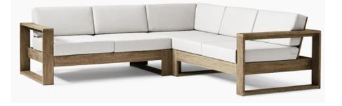 Brooklyn Outdoor L Shape Sofa 0