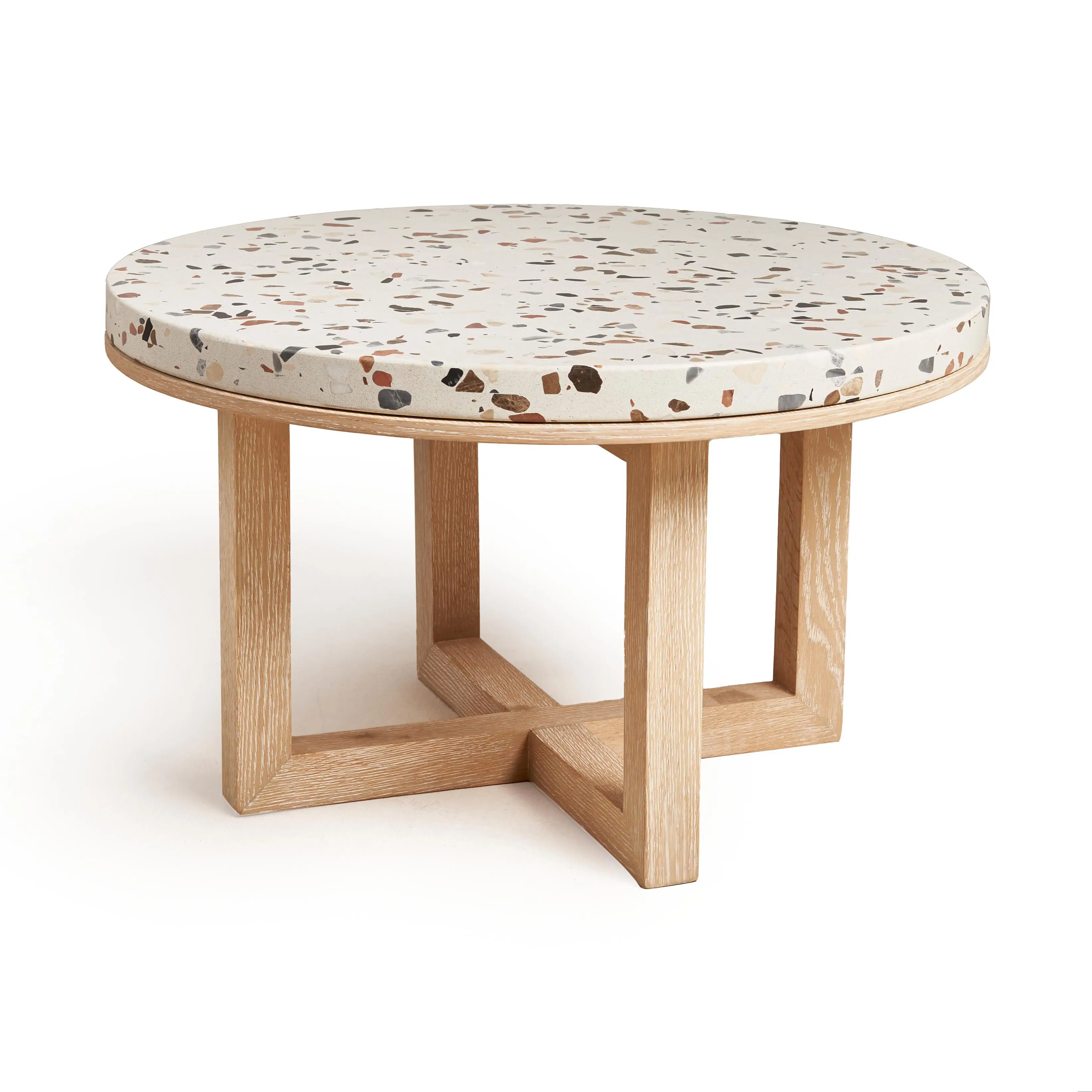 Beige Stone Coffee Table 0