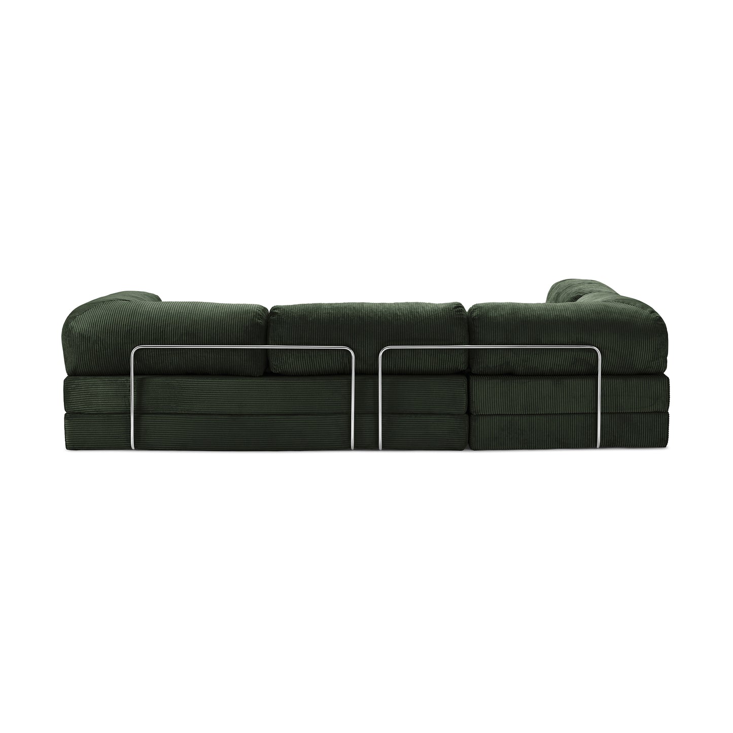 Teddy Sofa Open End L-Shape - Emerald 2