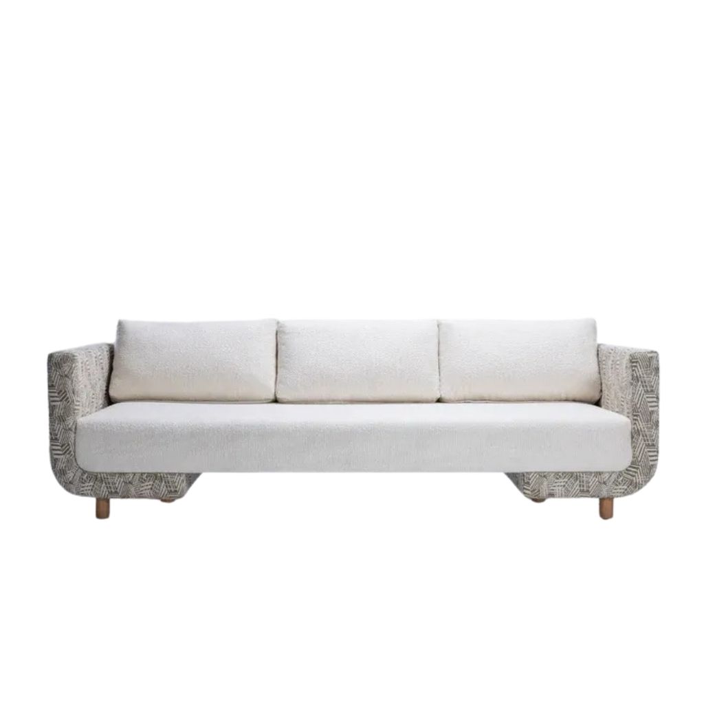 Noga Sofa With Solid Wood Frame 0