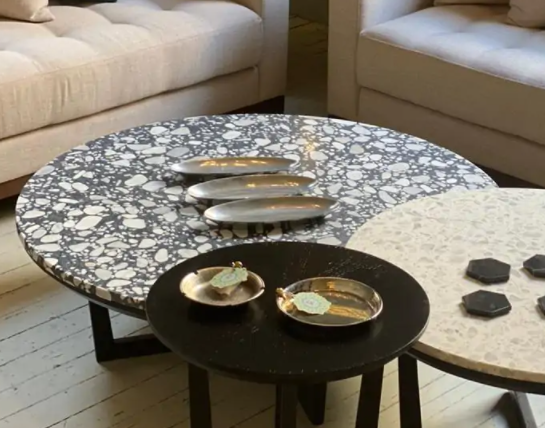 Terrazzo Wheel Coffee Table 2