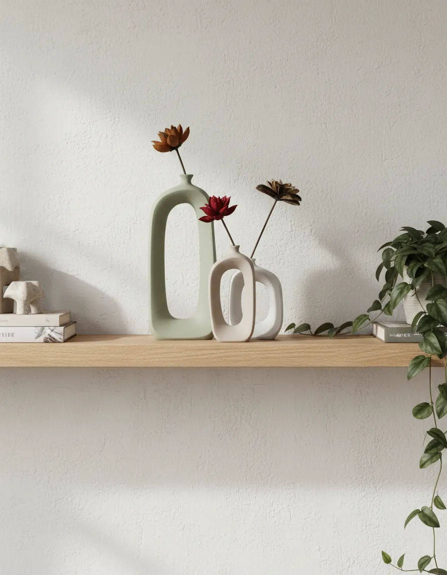 Stylish Ceramic Set Vase 1