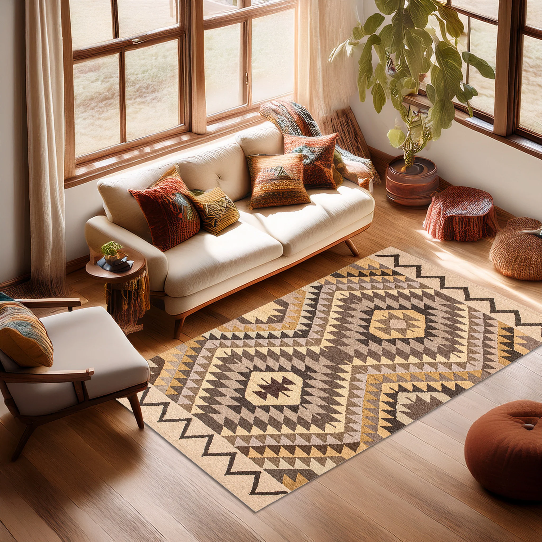 Timeless Loom - Handmade Cotton Rug 2