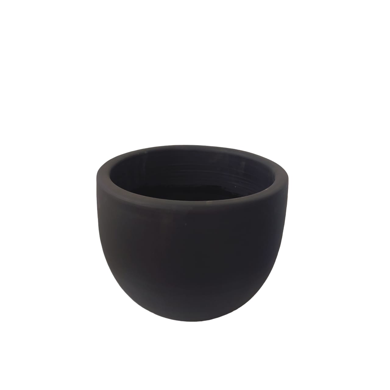 Black Matt Decorative Plant Pot - 40 cm 0