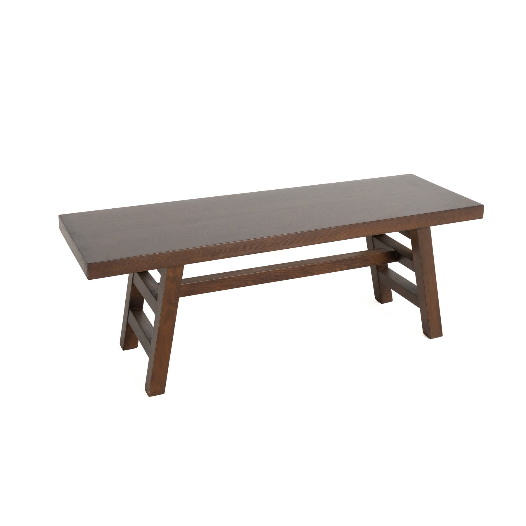 Chloe Pine Wood Bench – Durable Natural Finish 1