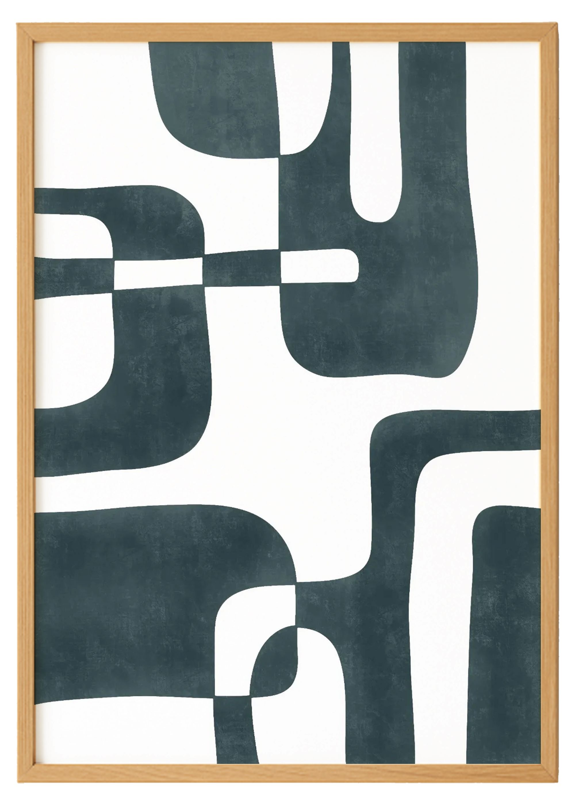 Blue abstract artwork - PRIME image