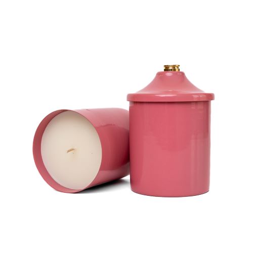 Rose Scented Candle Jar in Rouge image