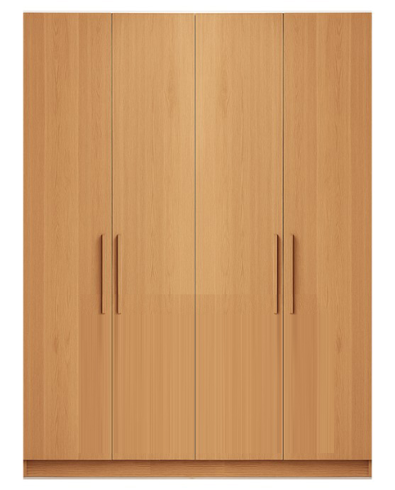 Hinged Wardrobe Closet With 5 Shelves - 160 cm 0
