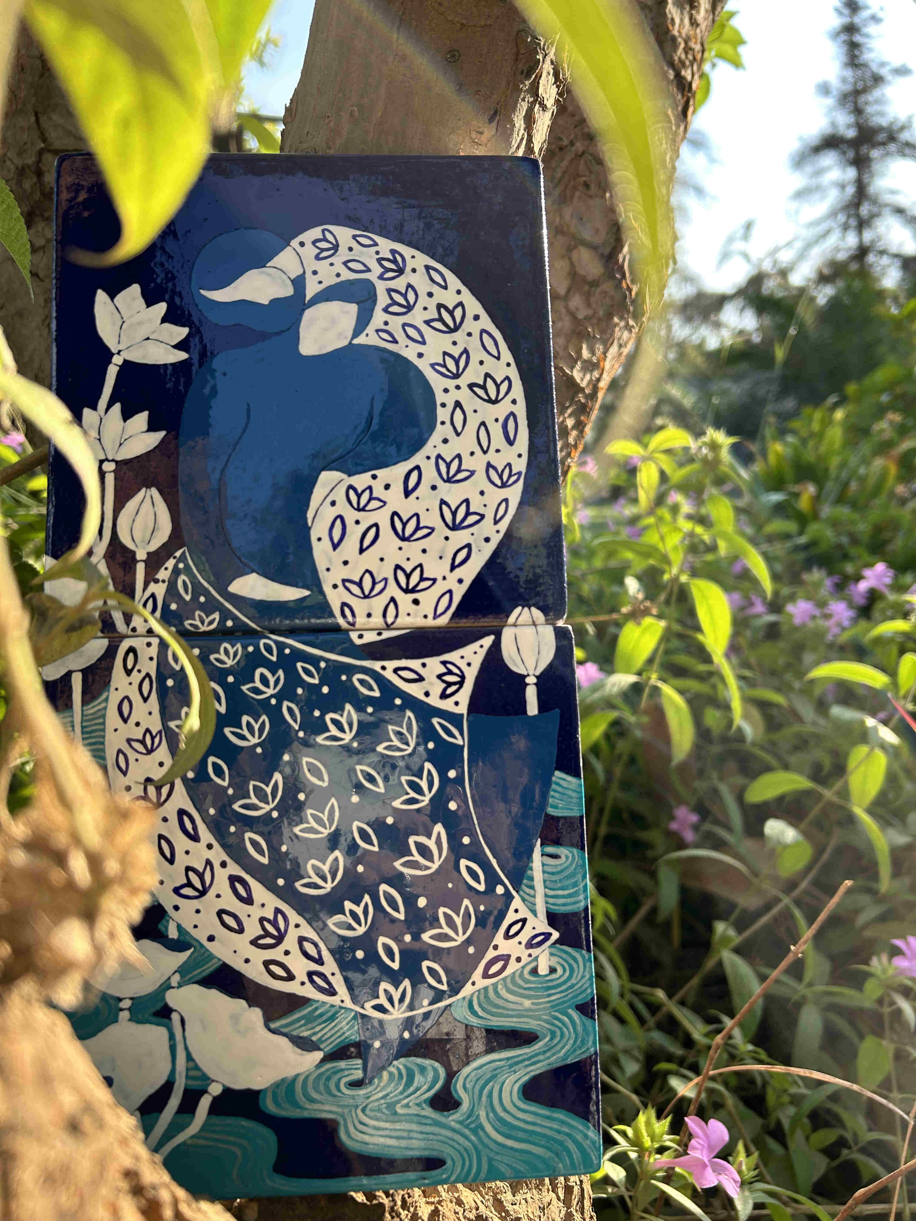 Ceramic Wall Panel - In Your Prescene 2