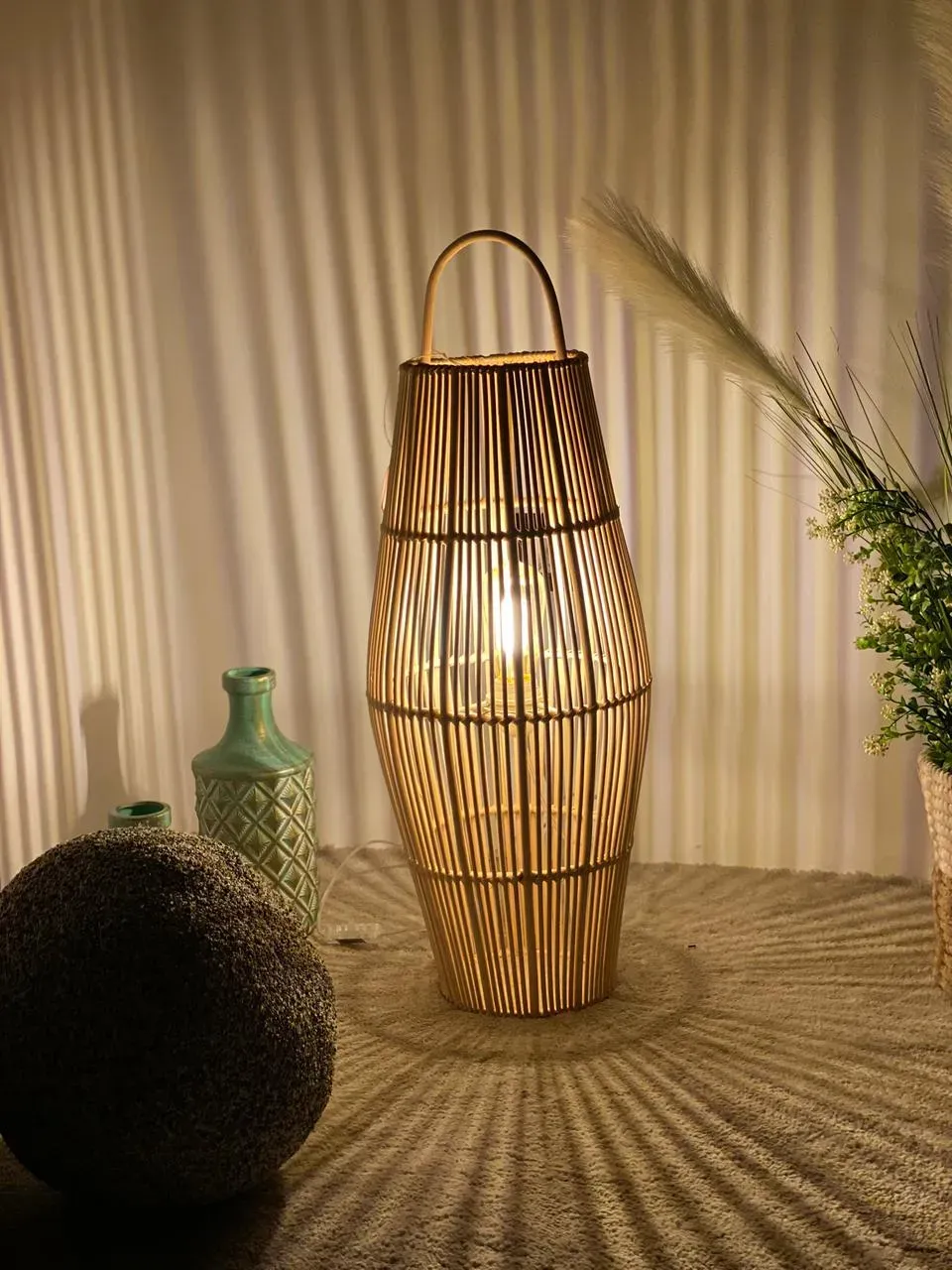 Boho Bamboo Floor Lamp - BA4 - Fl_Bo_Ba_019 1