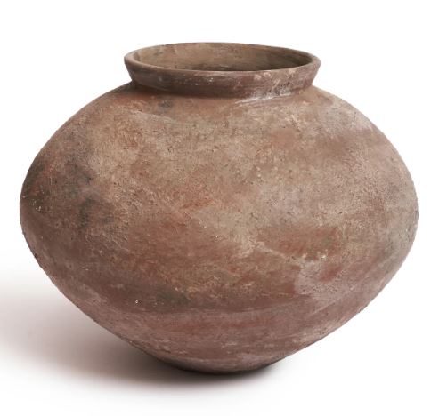 Antiqued Brown Vessel 0