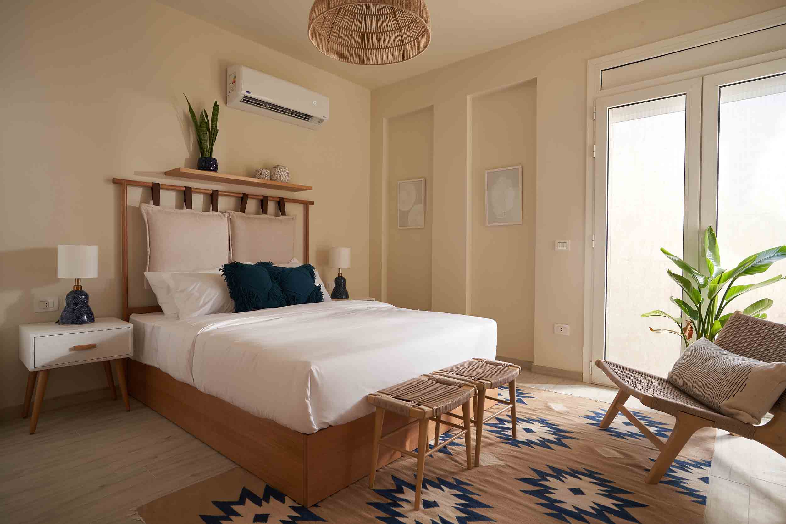 Fez Bed With Fixed Upholstered Headboard 180 - SOMA BAY 1