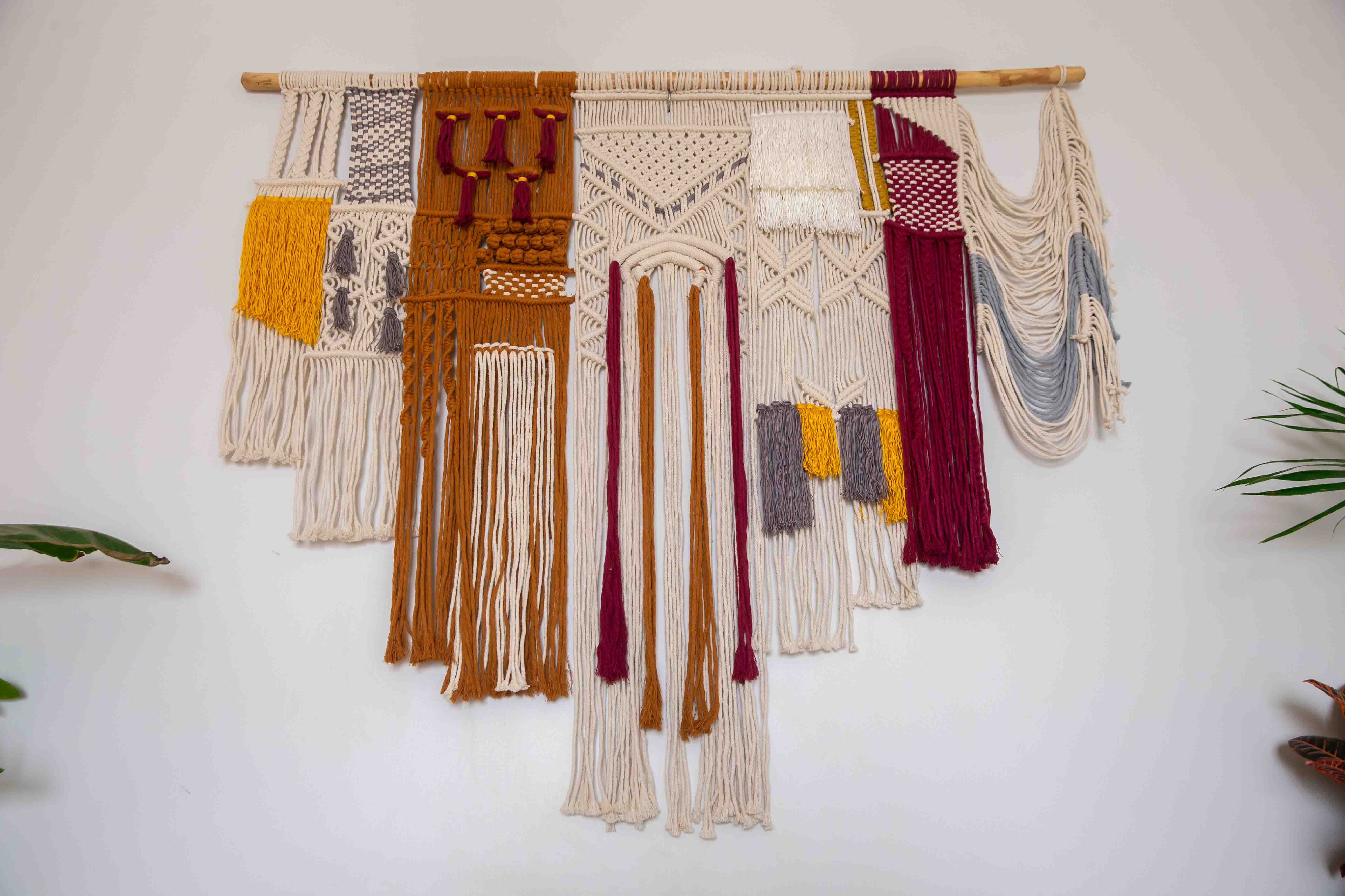 Woven Colorful Wall Hanging 1