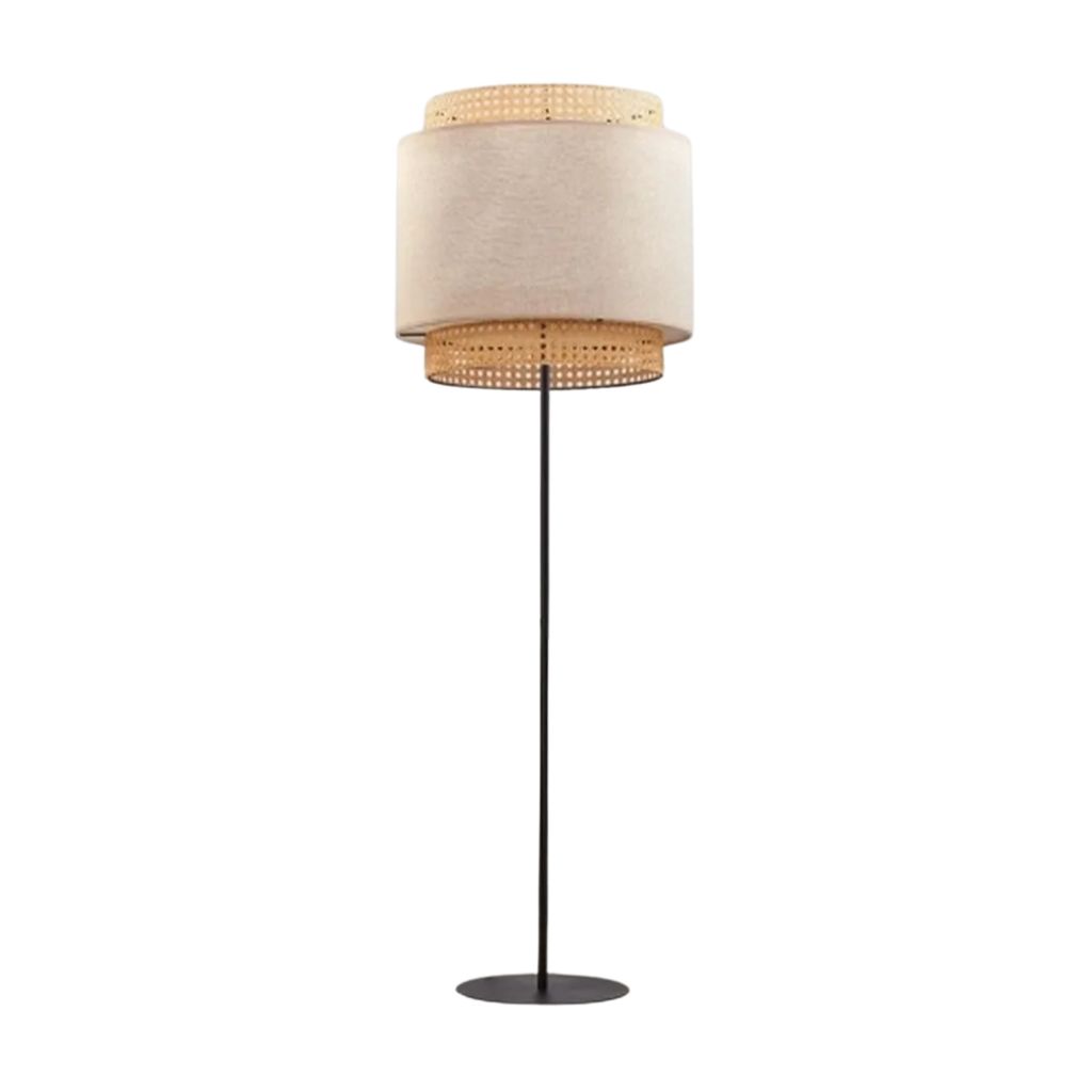 Floor Lamp- Black & Beige - MMPYL1014 0