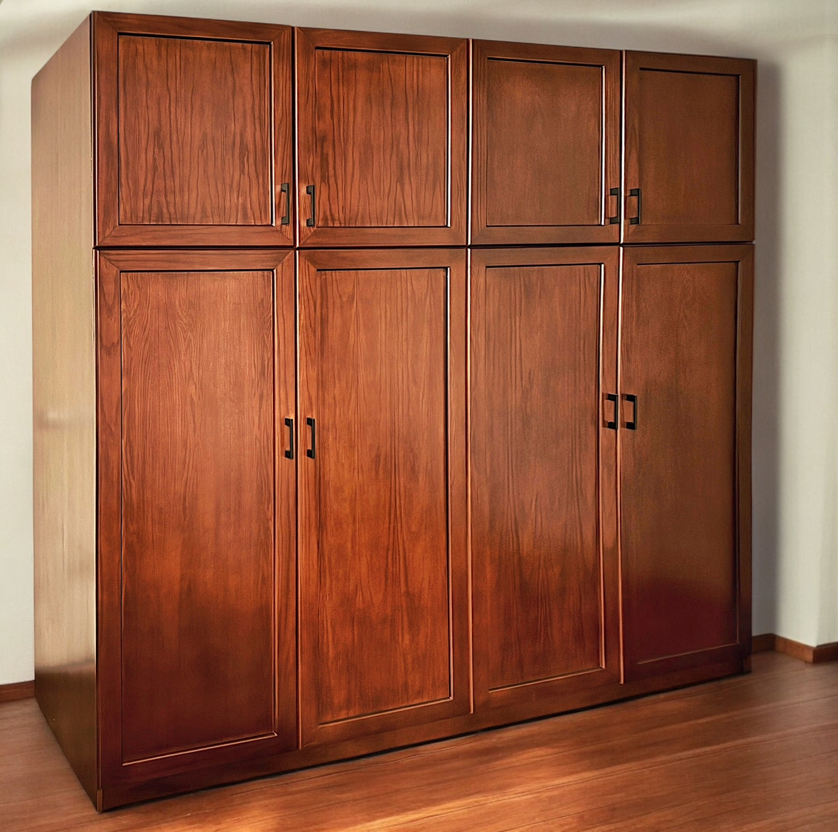 Contemporary Oak wardrobe 0