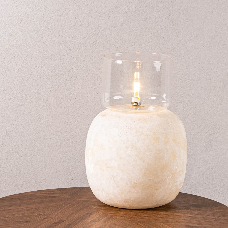 Clear Mushroom Lamp 1