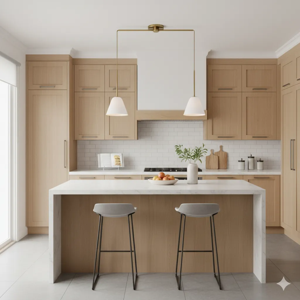 Gold and White Ceiling Lamp - YL770 1