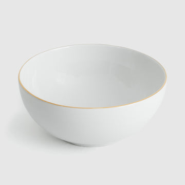 Coup Pasta Bowl Gold Rim 0