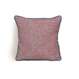 Coco (P) Cushion (Petrol Blue x Red) 0
