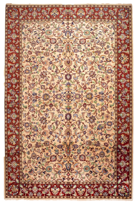 Handmade Silk Carpet – Timeless Craft and Luxurious Feel 0