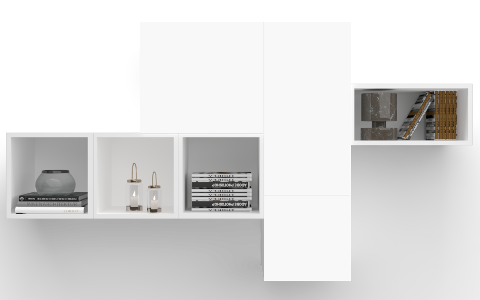 Cube wall unit 2
