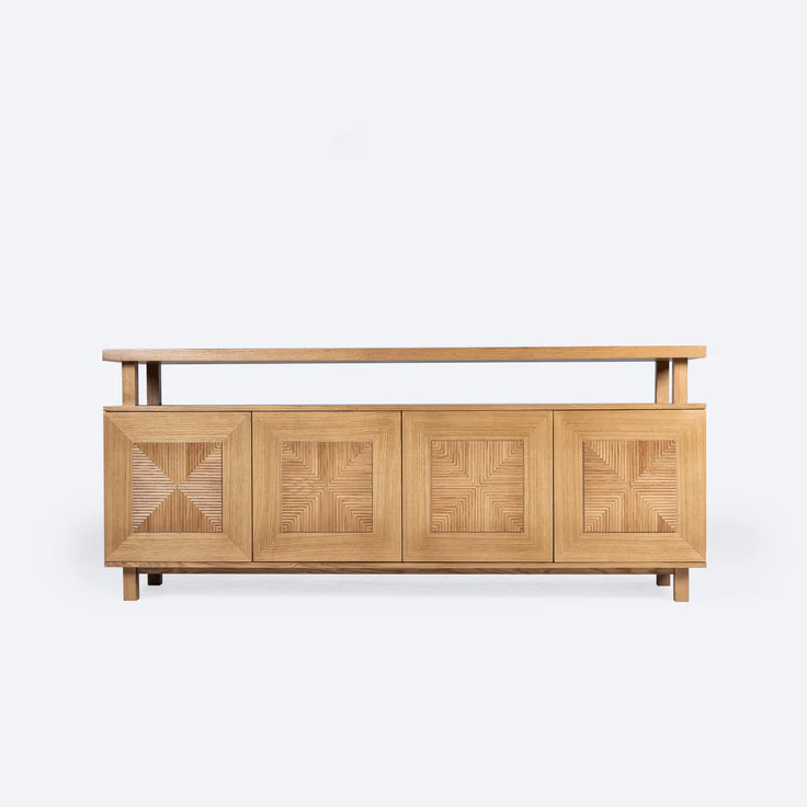 Echo Buffet With Beech Wood And Oak Veneer 0