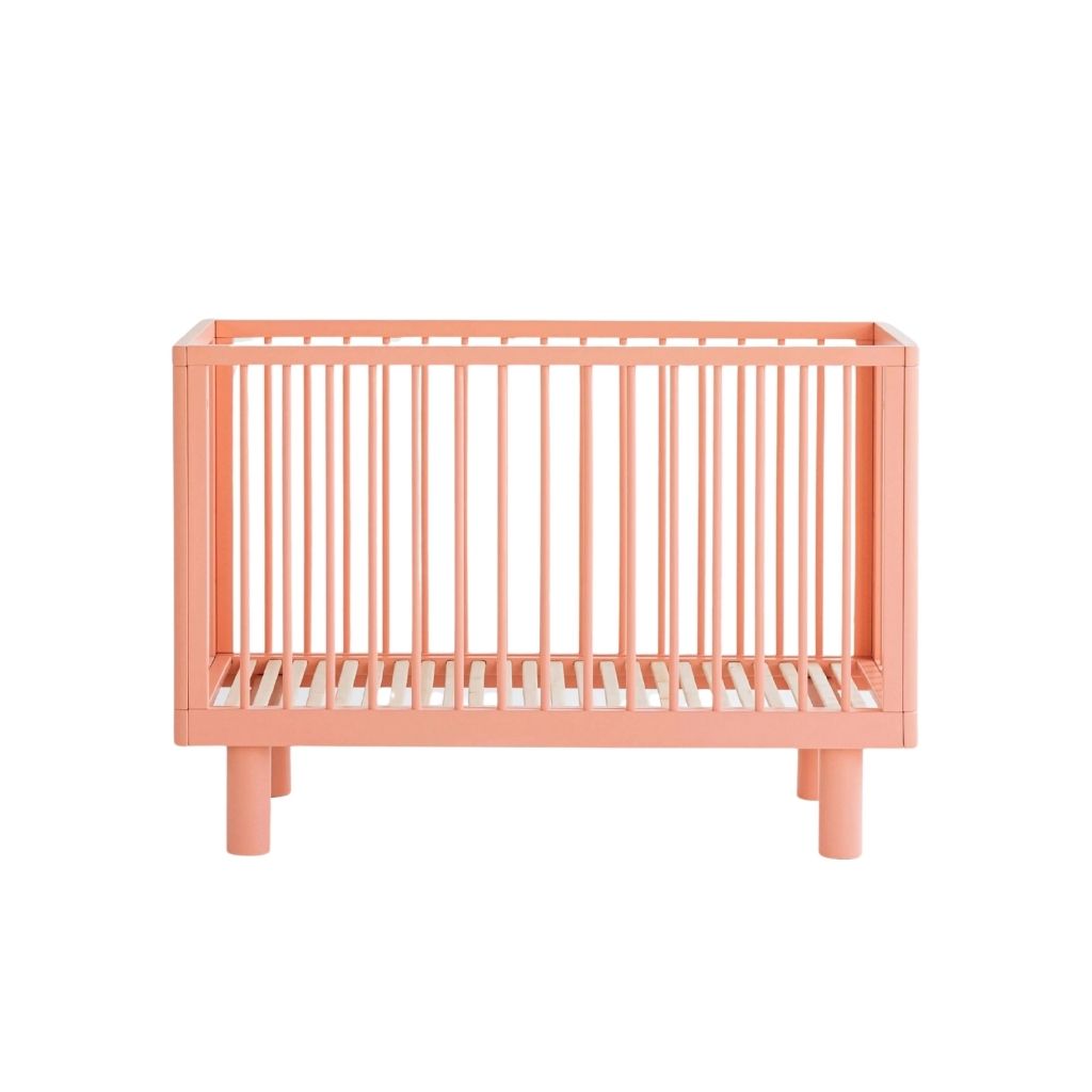 Colourful Pines Beech Wood Crib 0
