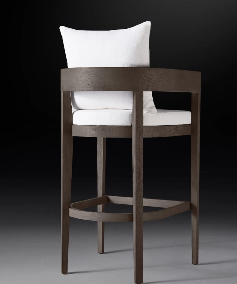 Curve Bar chair With Sturdy Swedish Wood 1