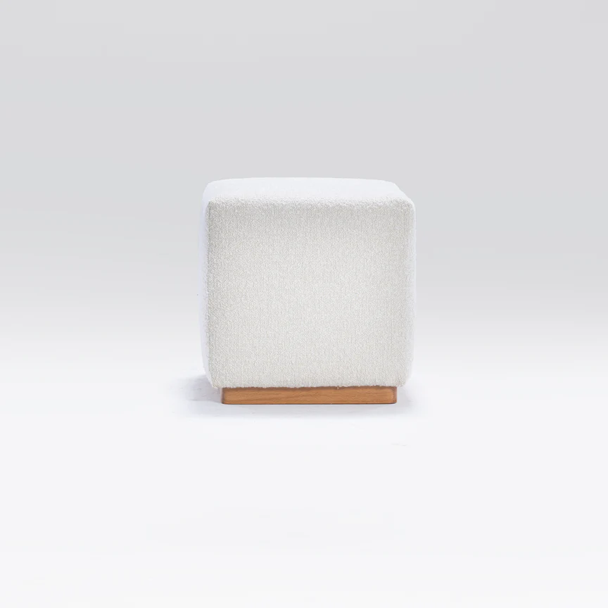 Mellow Coffee Table with Hidden Storage & 2 Poufs 7