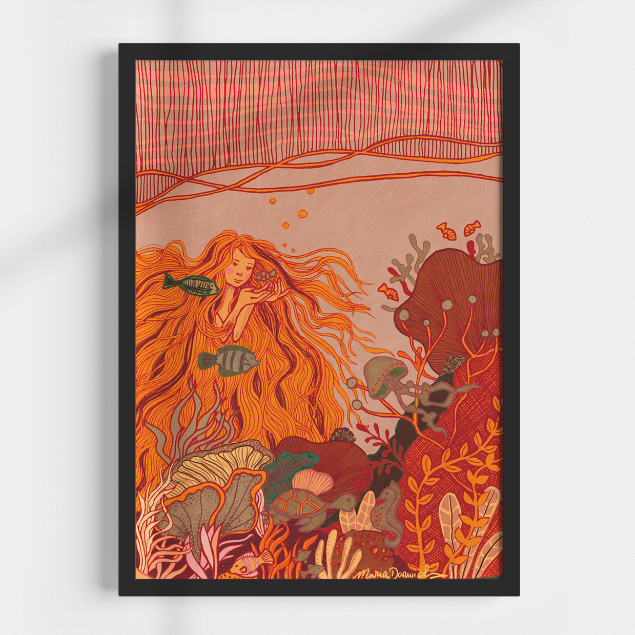 Darwisha Underwater Print 2