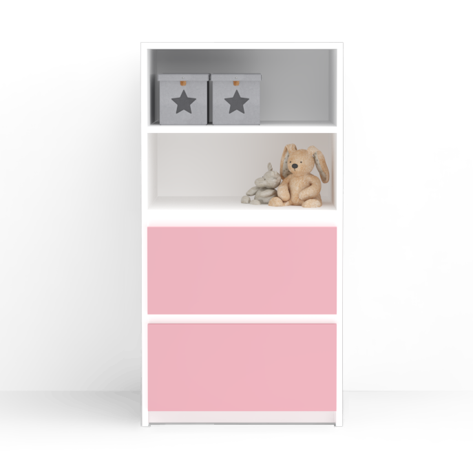 Meda Chest of Drawers With 2 Open Shelves 0