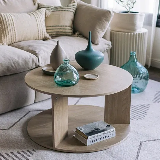 Nook Middle Table - Wooden Structure - Lower Shelf 2