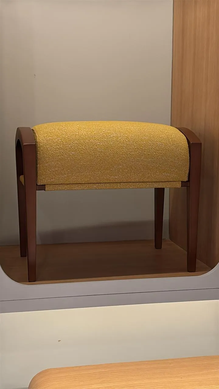 Canvas Mini Bench - Sturdy Hard Wood 3