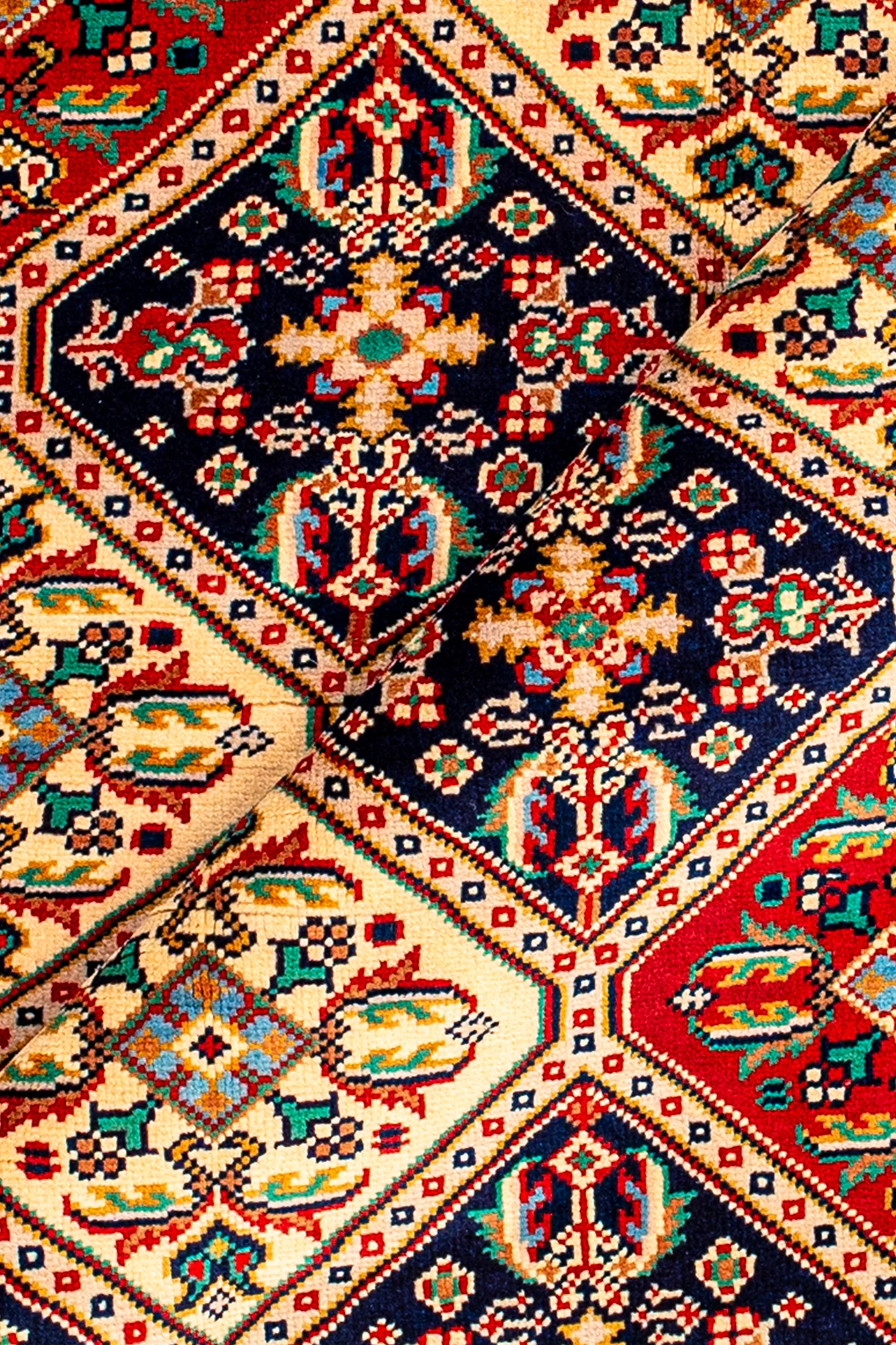 Afghani Qashqai Handmade Rug 2
