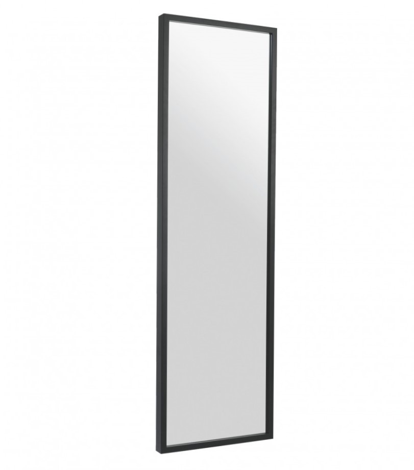 Ayla Rectangular Mirror With Black Frame – Modern Full-Length Design 0