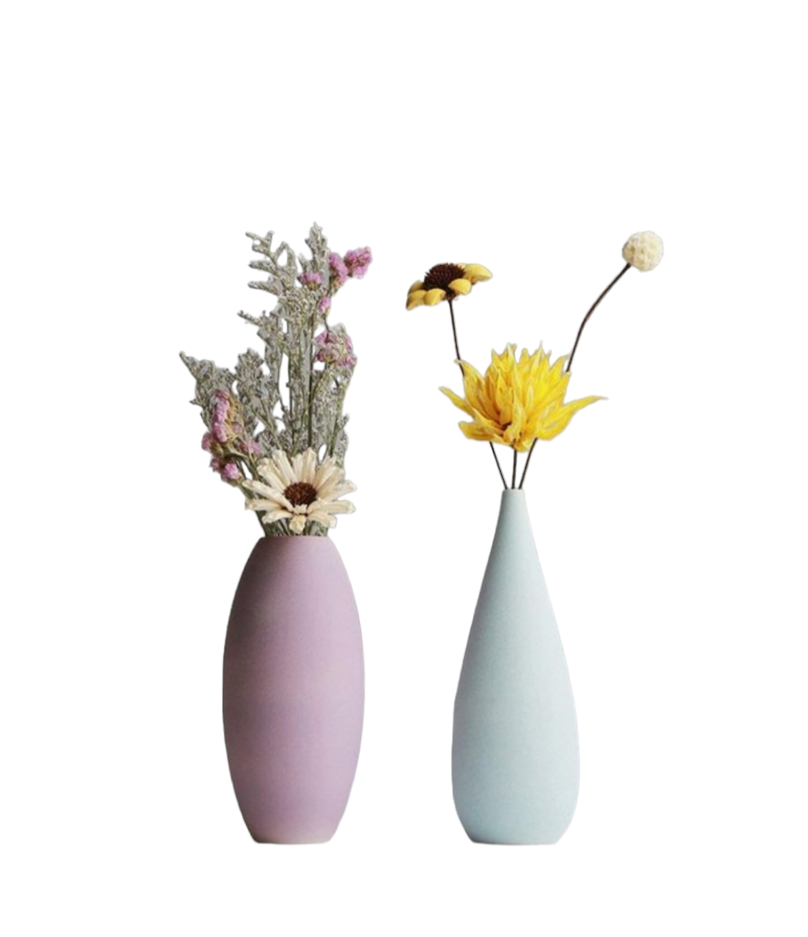 Elegant Ceramic Set Vase 0