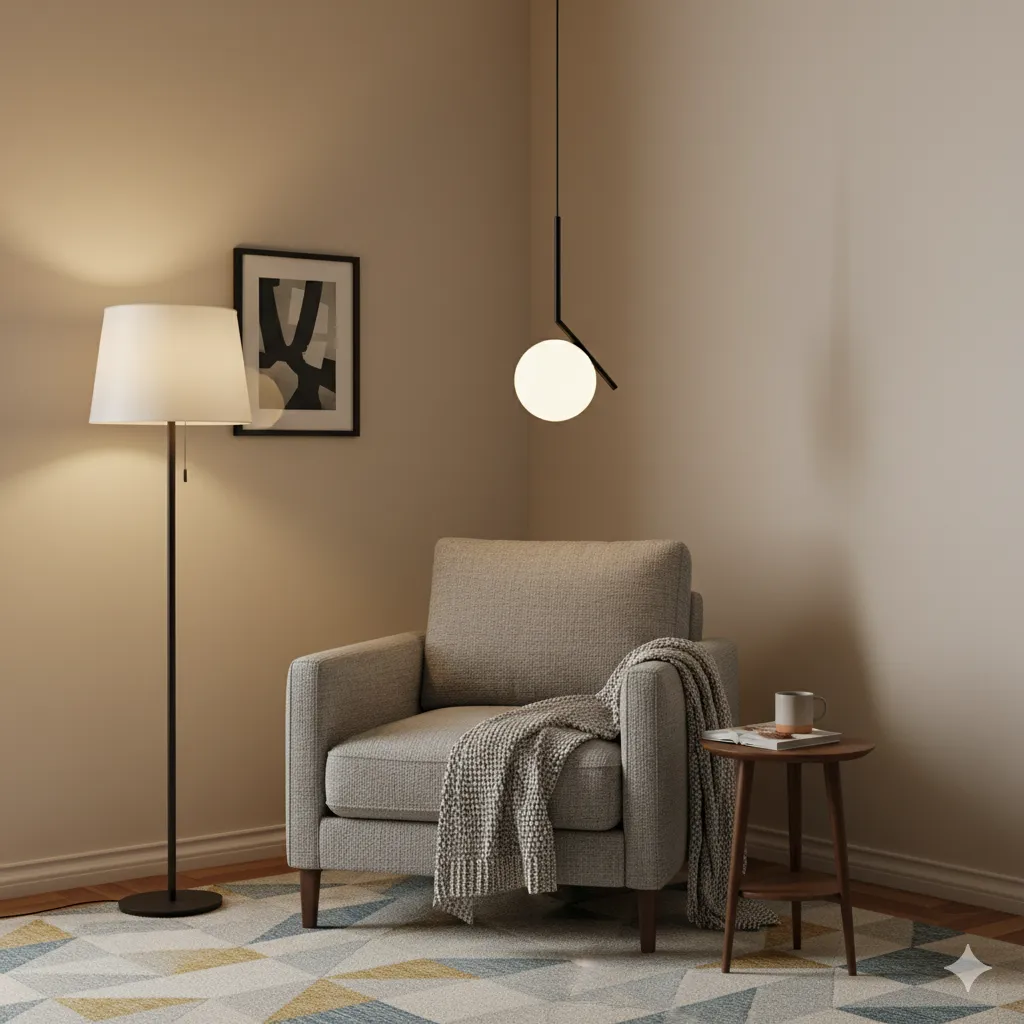 Darcie Ceiling Lamp - Black & White - YL251-3A 2