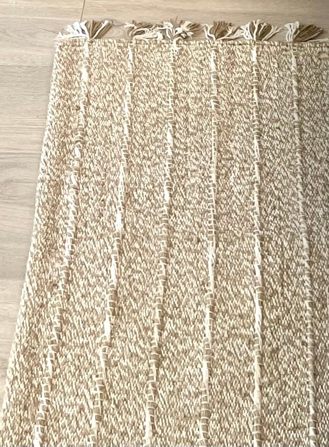 Leon Jute & Cotton Handwoven Rug 0